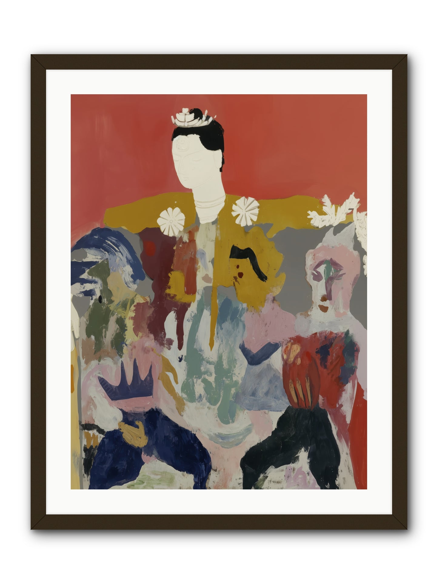 Forgotten Ballroom -- Framed Print - Black 24x32