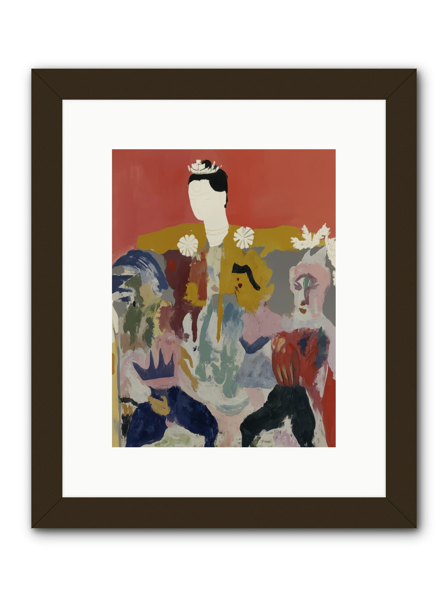 Forgotten Ballroom -- Framed Print - Black 9x12