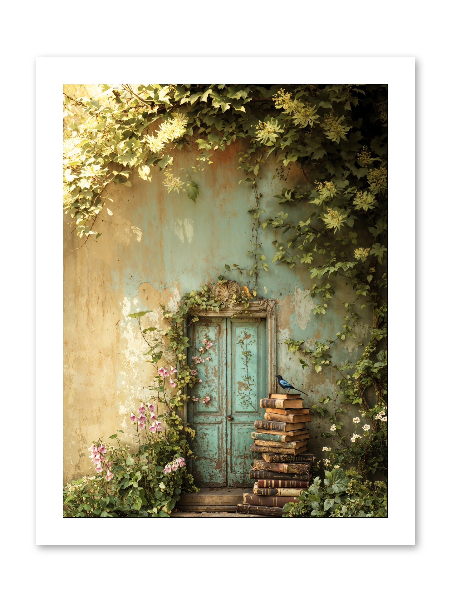 Forgotten Folios -- Loose Canvas Print 12x16
