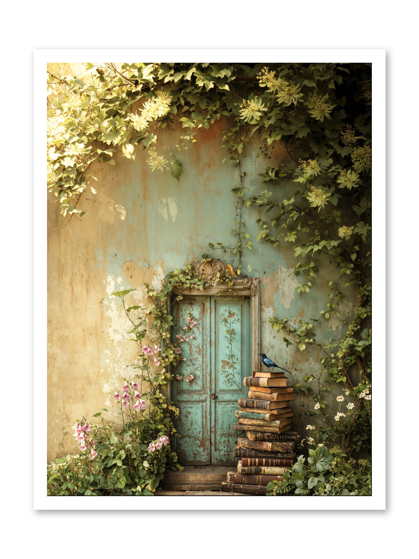 Forgotten Folios -- Loose Canvas Print 24x32