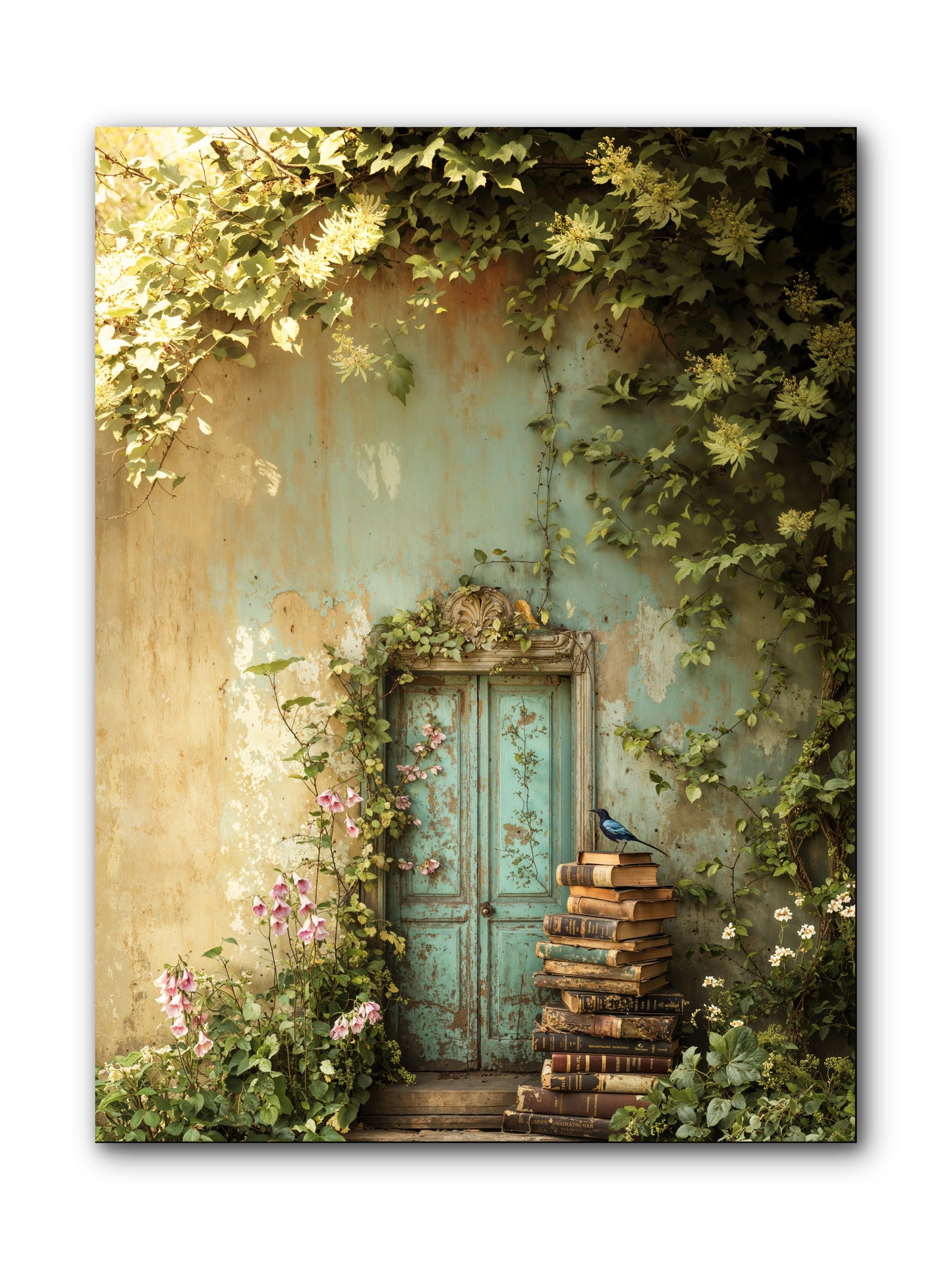 Forgotten Folios -- Wrapped Canvas 9x12
