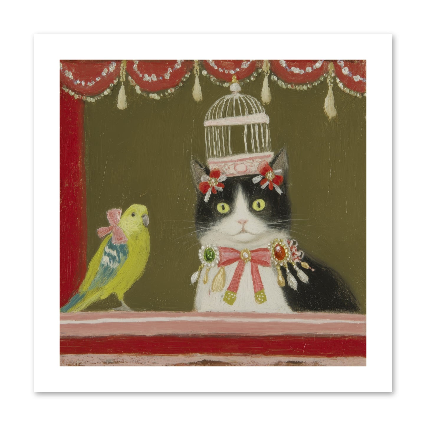 Forgotten Garden Tales -- Paper Print 12x12