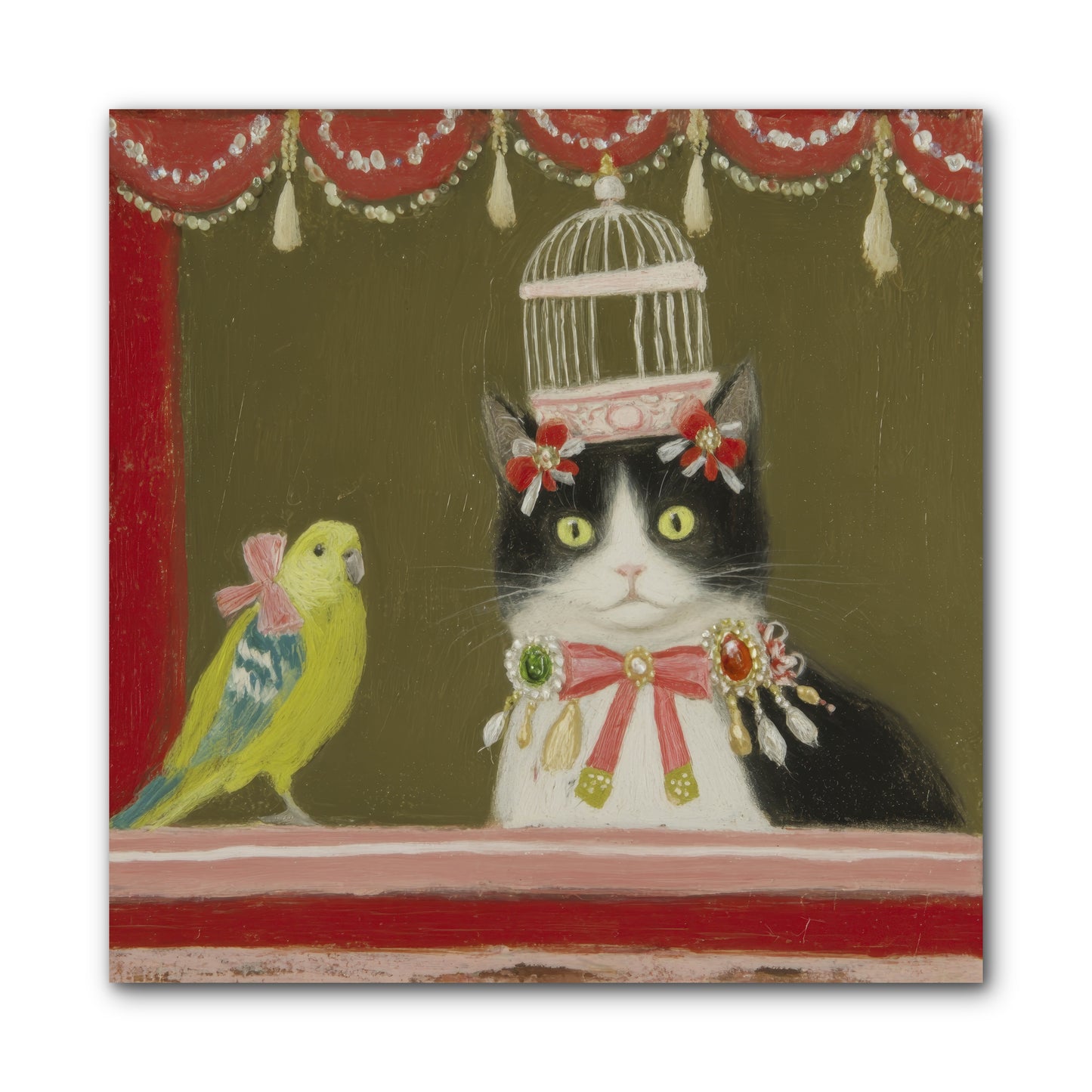 Forgotten Garden Tales -- Wrapped Canvas 10x10