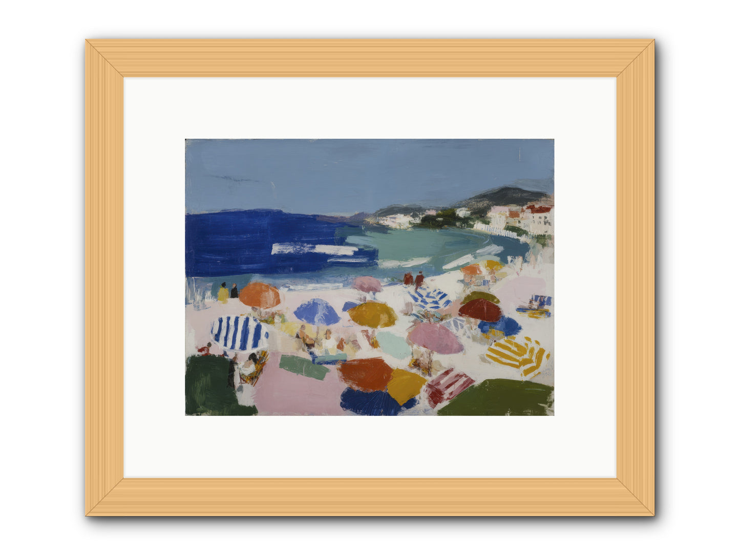 Forgotten Light -- Framed Print - Natural 12x9