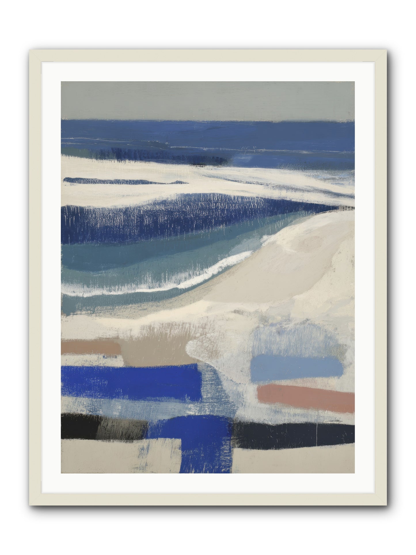 Forgotten Song No.1 -- Framed Print - White 30x40