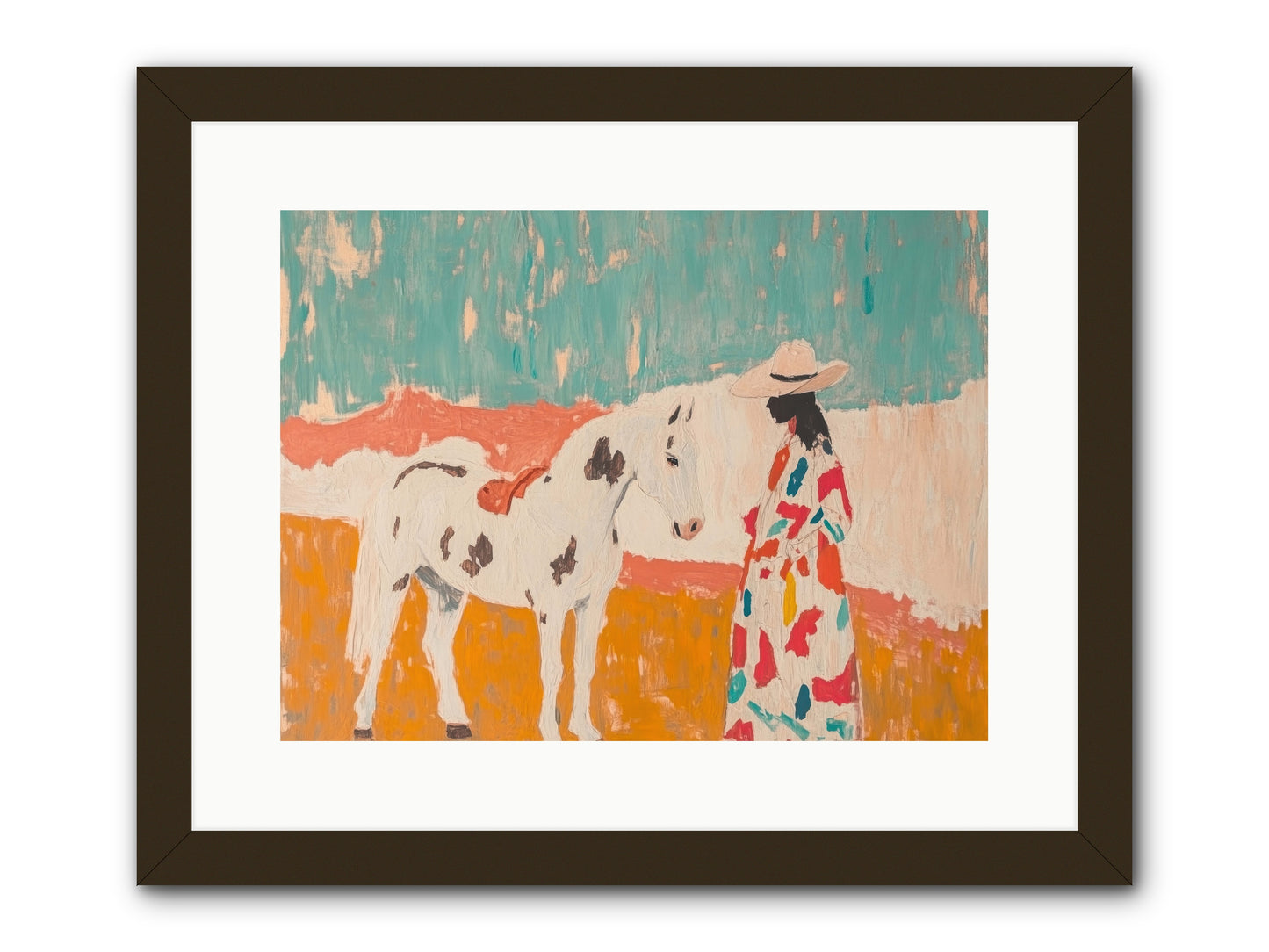 Forgotten Trail -- Framed Print - Black 16x12