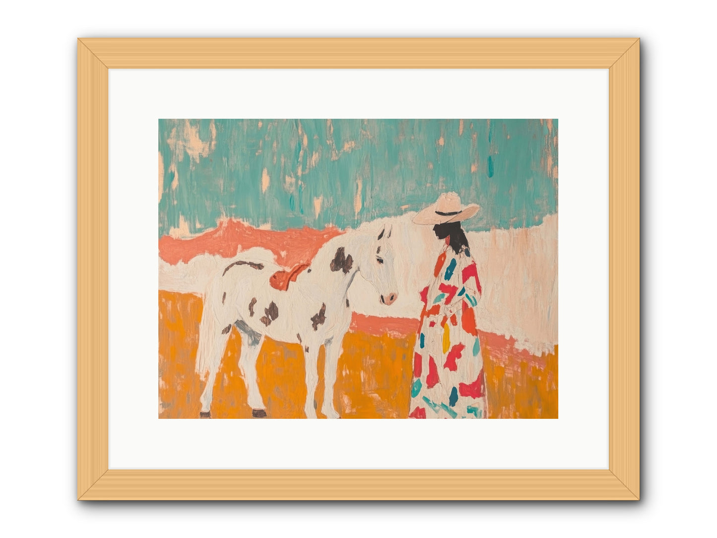 Forgotten Trail -- Framed Print - Natural 16x12