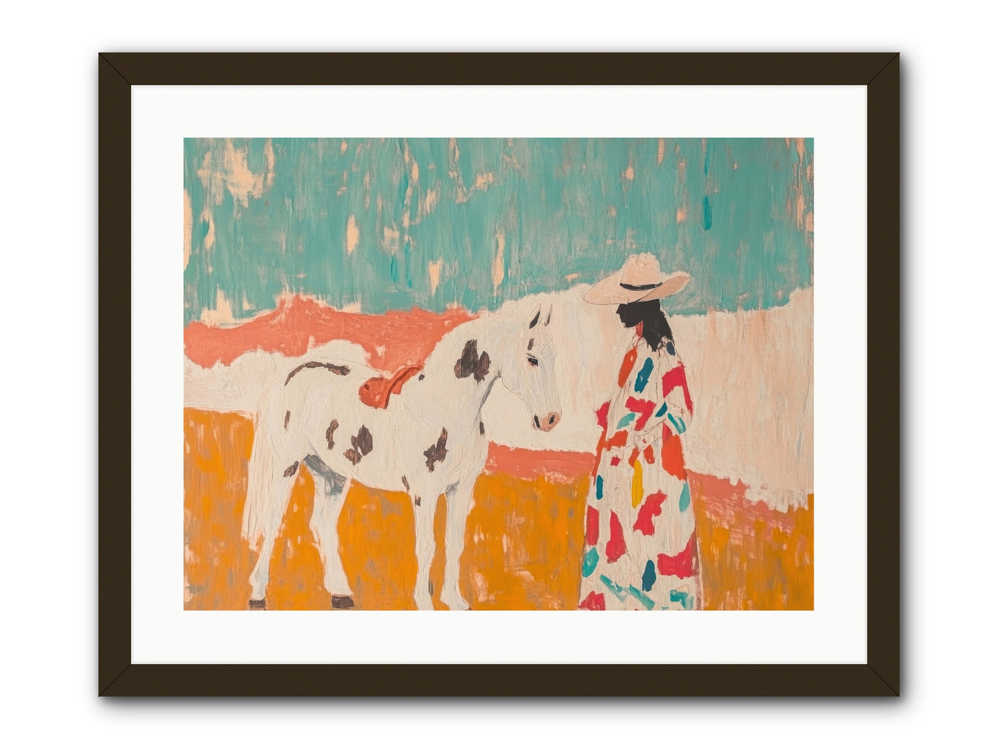 Forgotten Trail -- Framed Print - Black 24x18