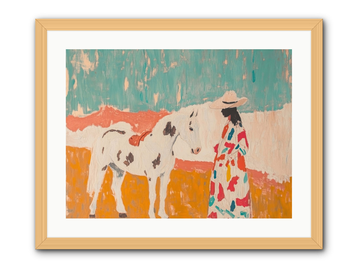 Forgotten Trail -- Framed Print - Natural 24x18