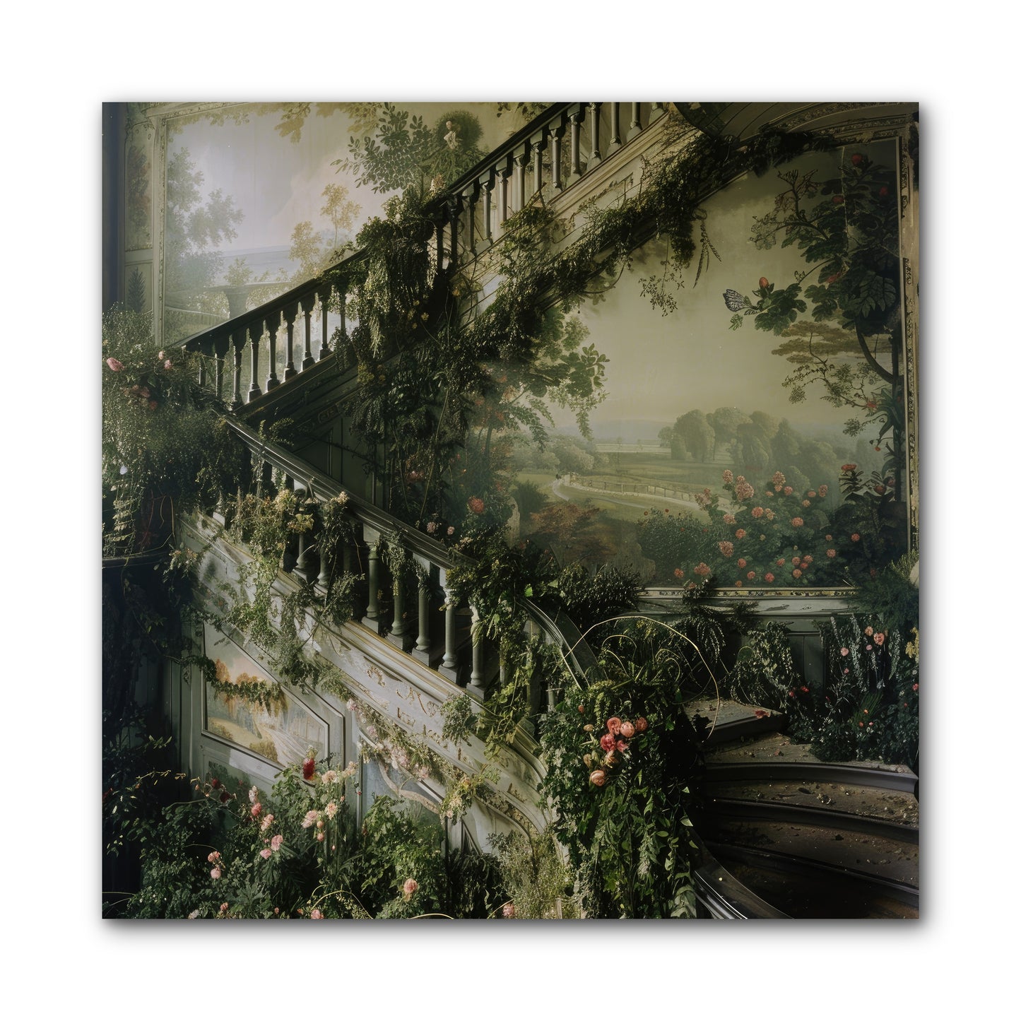 Forgotten Wonderland No. 1 -- Wrapped Canvas 10x10