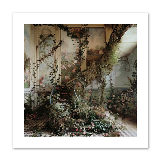 Forgotten Wonderland No. 3 -- Paper Print 10x10
