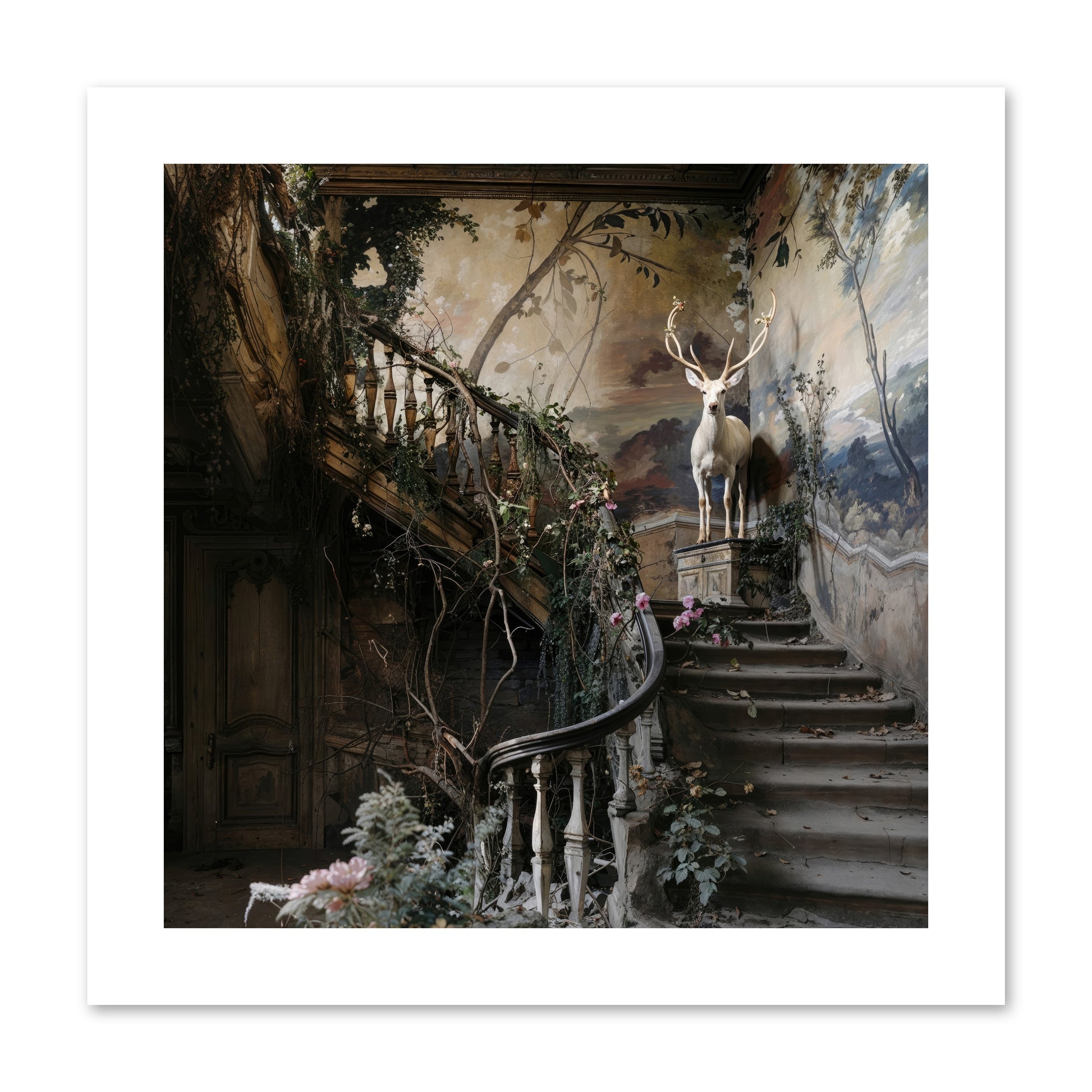 Forgotten Wonderland No. 5 -- Paper Print 10x10