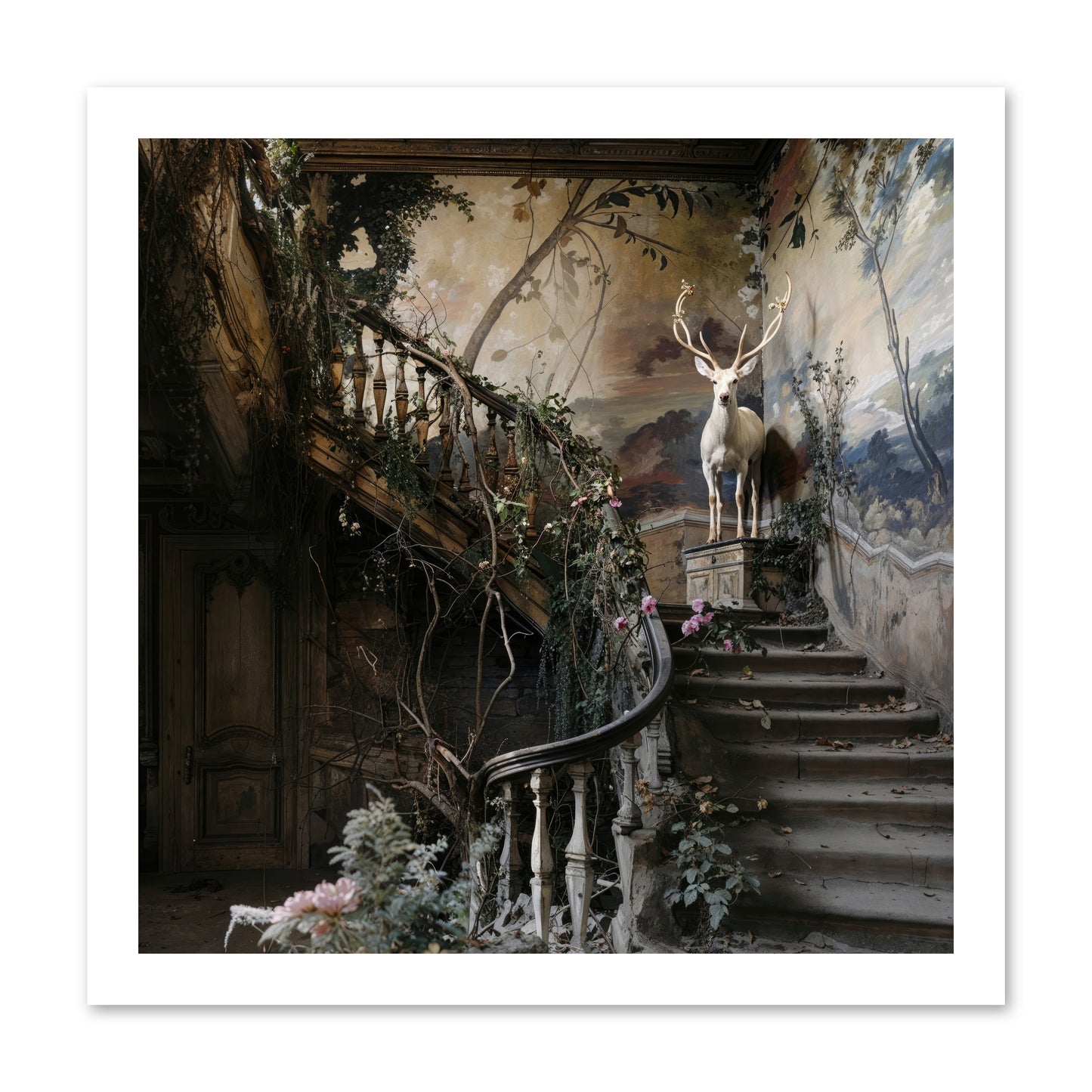 Forgotten Wonderland No. 5 -- Paper Print 16x16