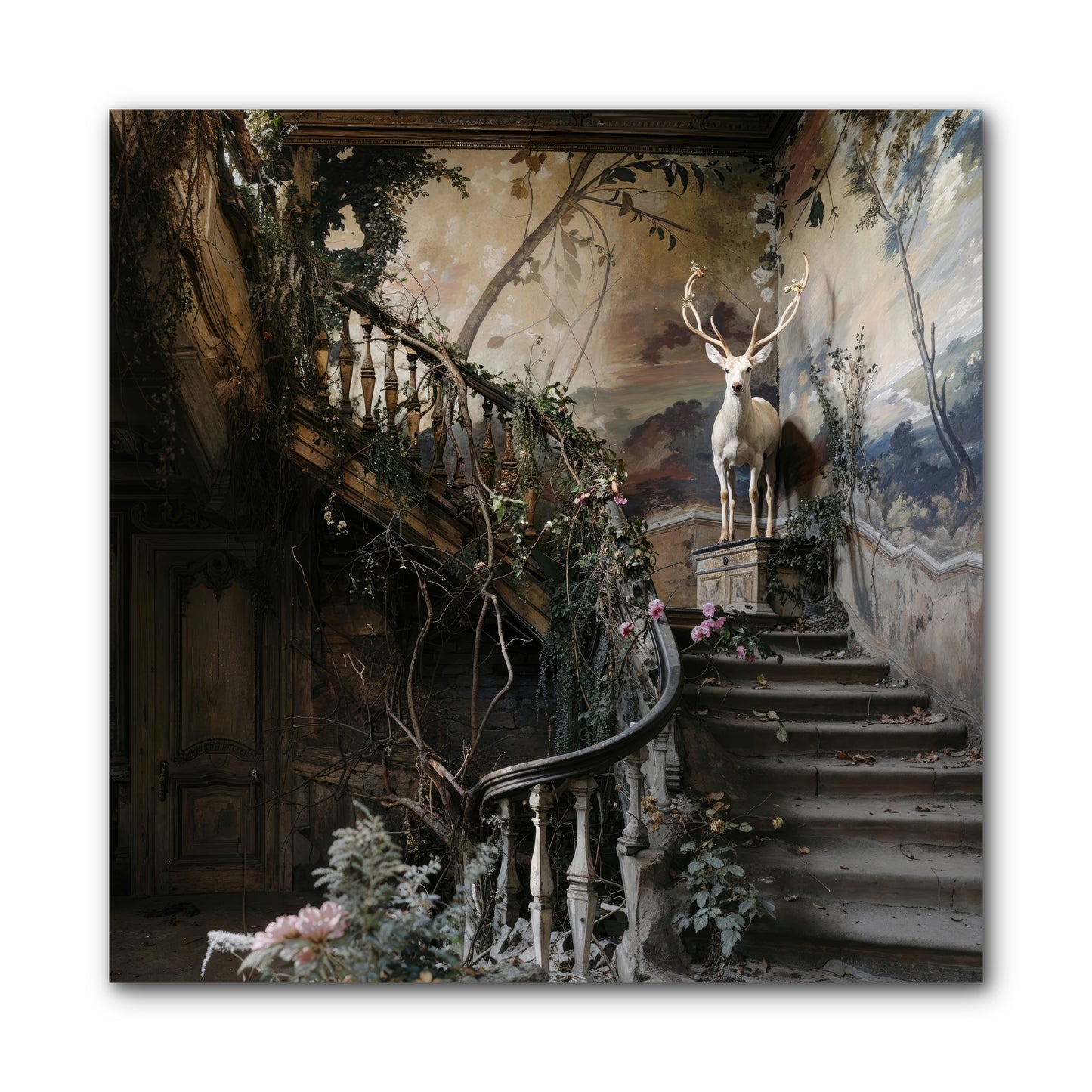 Forgotten Wonderland No. 5 -- Wrapped Canvas 10x10