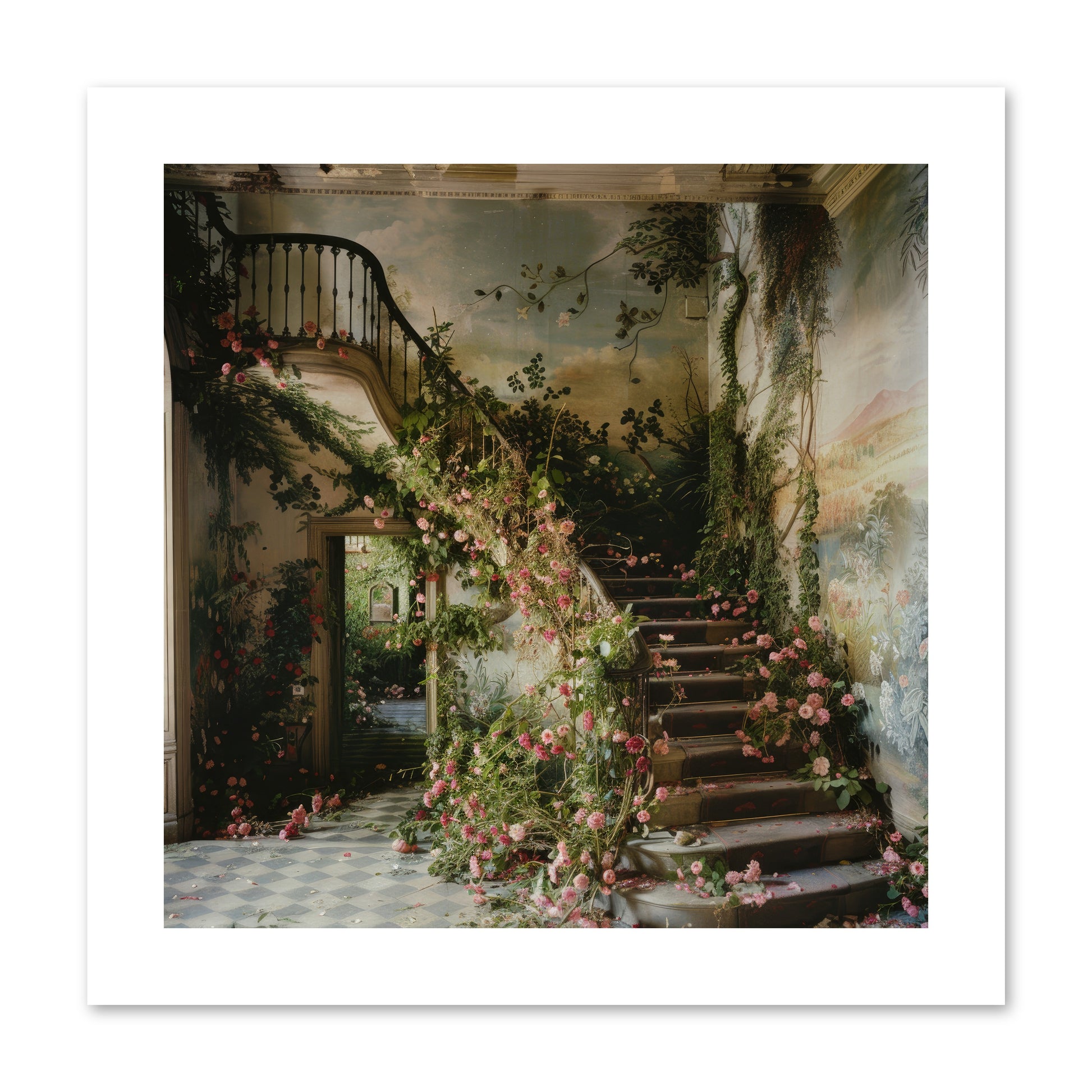 Forgotten Wonderland No. 6 -- Paper Print 10x10