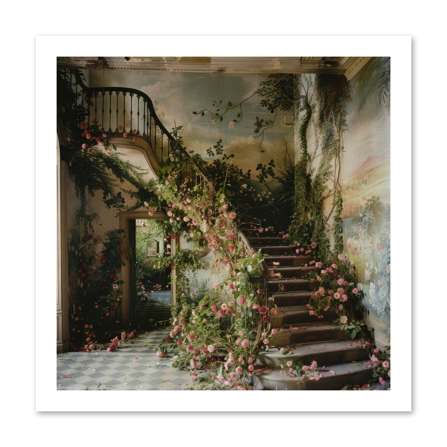 Forgotten Wonderland No. 6 -- Paper Print 16x16