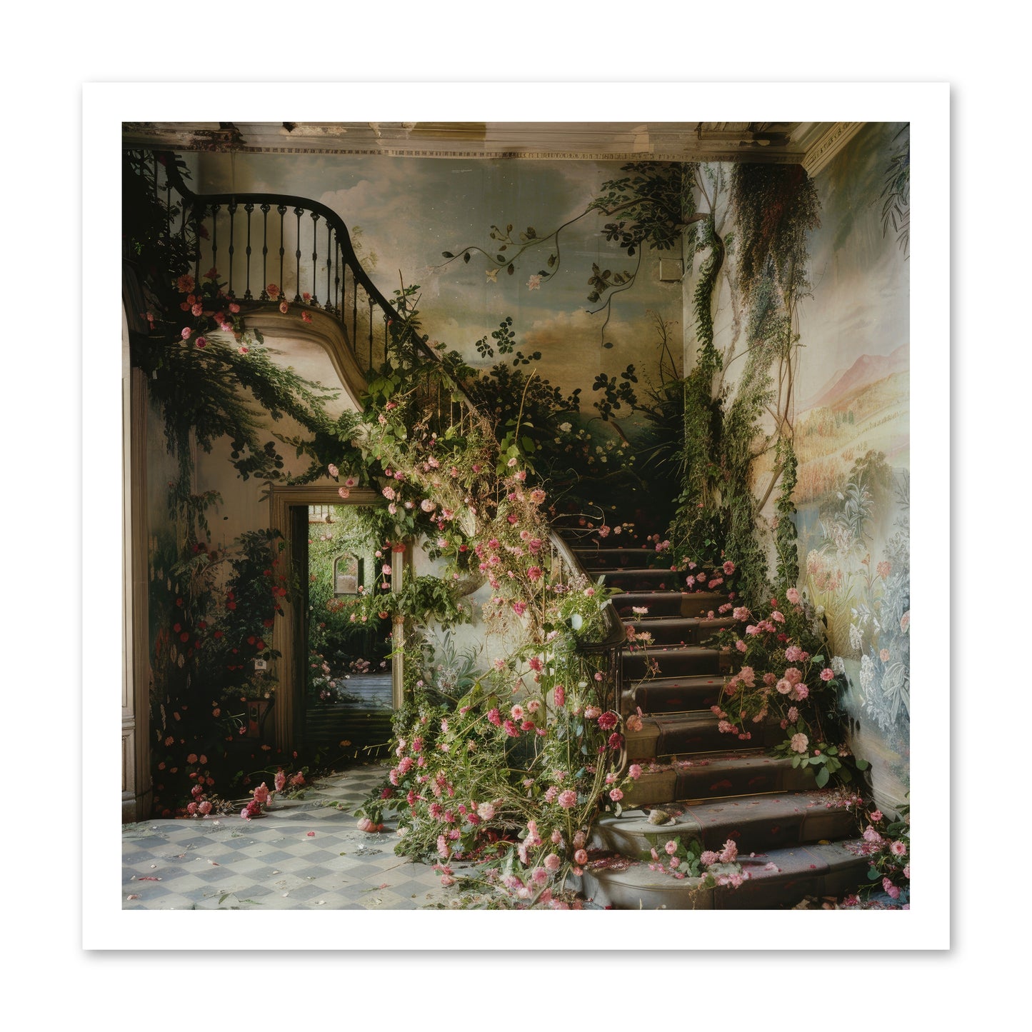 Forgotten Wonderland No. 6 -- Paper Print 20x20
