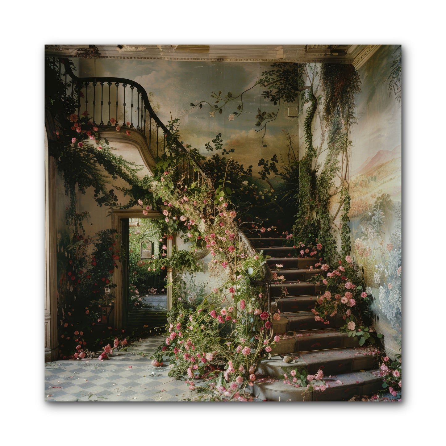 Forgotten Wonderland No. 6 -- Wrapped Canvas 10x10