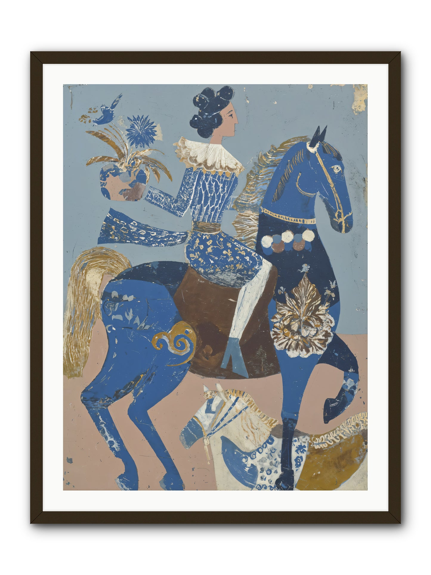 Foundational Work -- Framed Print - Black 30x40