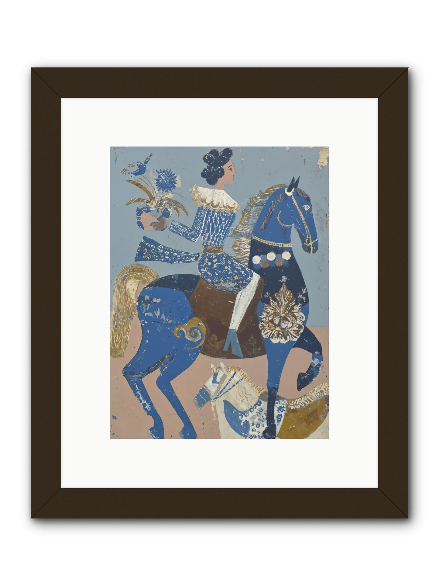Foundational Work -- Framed Print - Black 9x12
