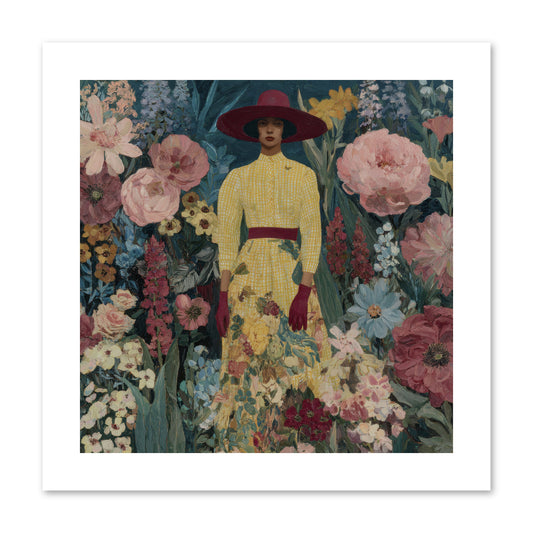 Foxglove Boulevard-REZ -- Paper Print 10x10