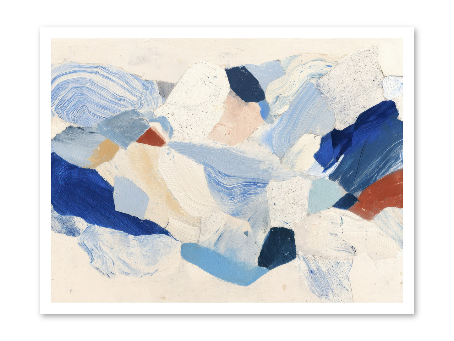 Fragmented Tides -- Paper Print 32x24