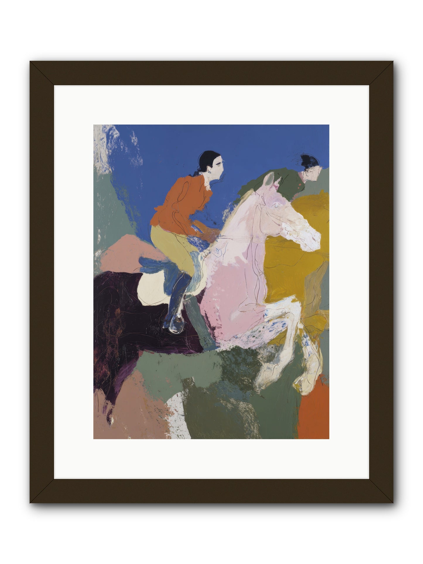 Fragments of the Faithful -- Framed Print - Black 12x16