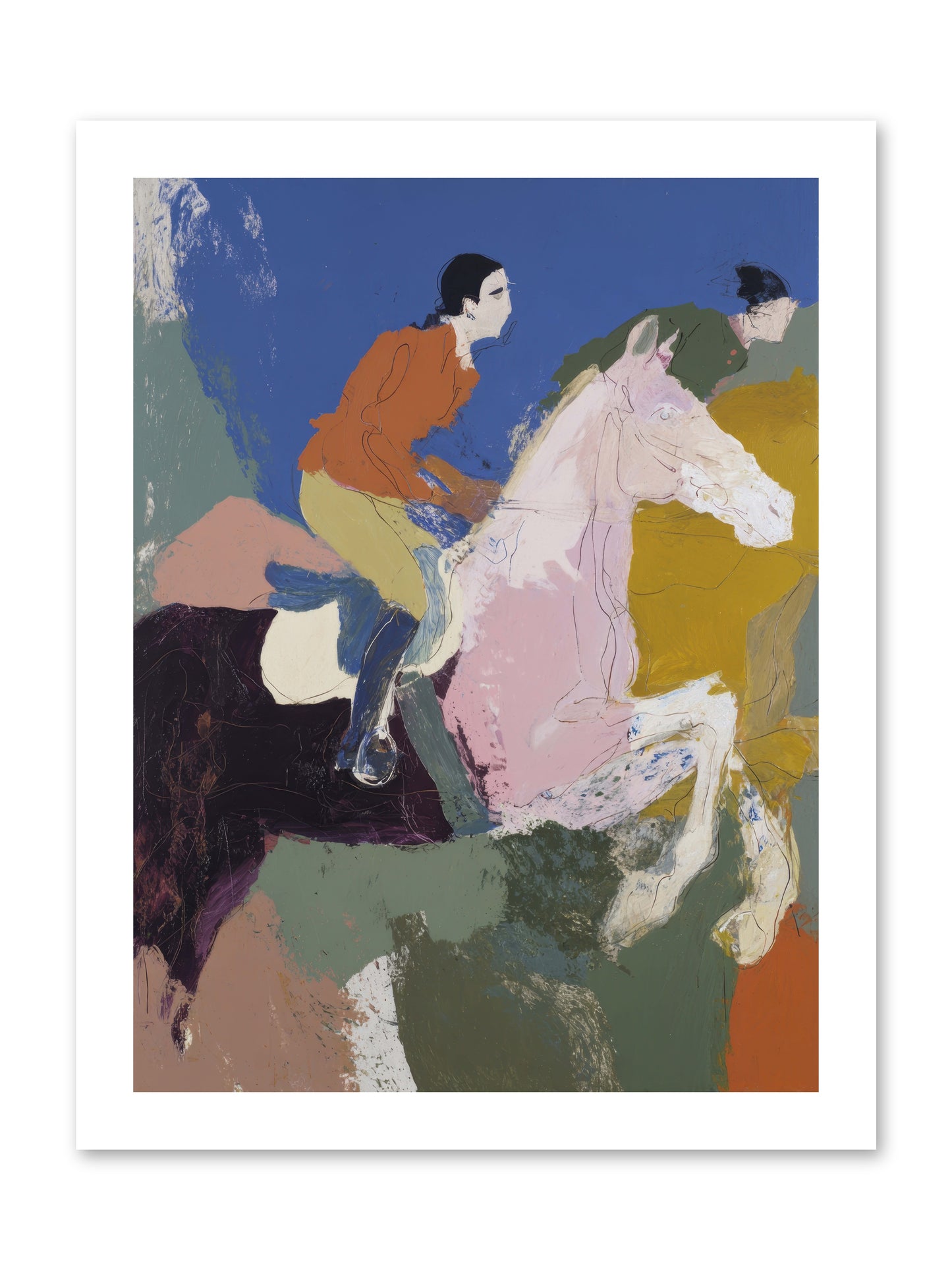 Fragments of the Faithful -- Loose Canvas Print 12x16