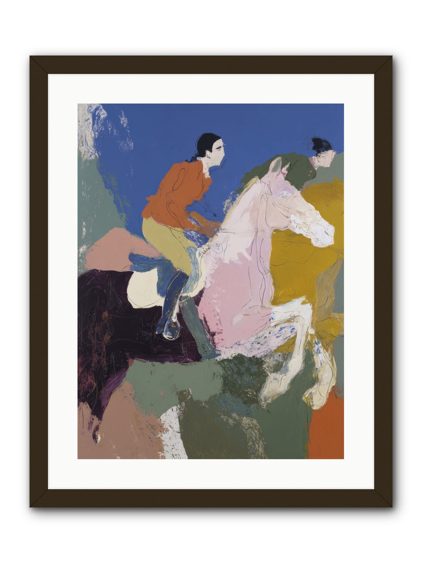 Fragments of the Faithful -- Framed Print - Black 18x24