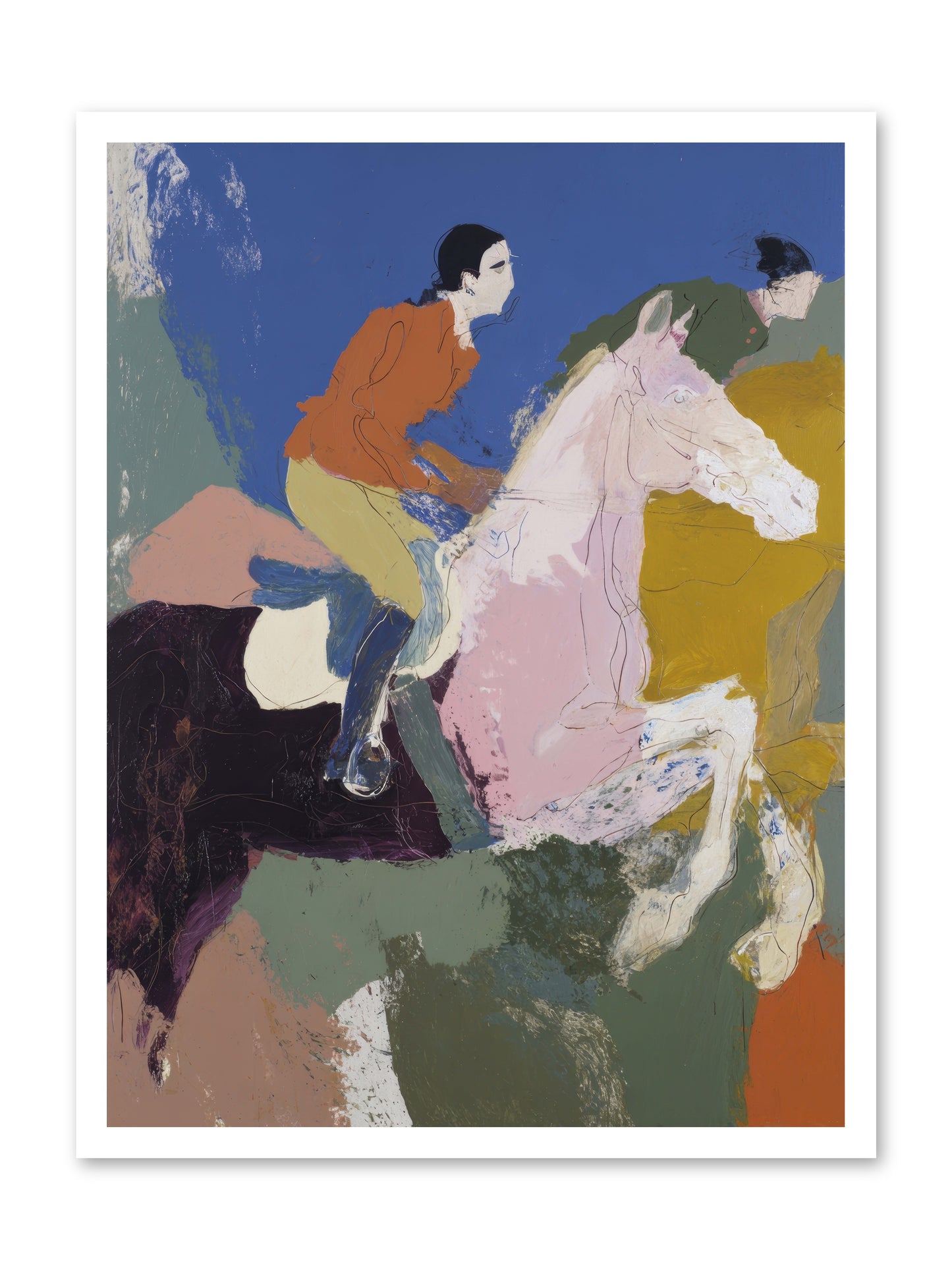 Fragments of the Faithful -- Loose Canvas Print 24x32