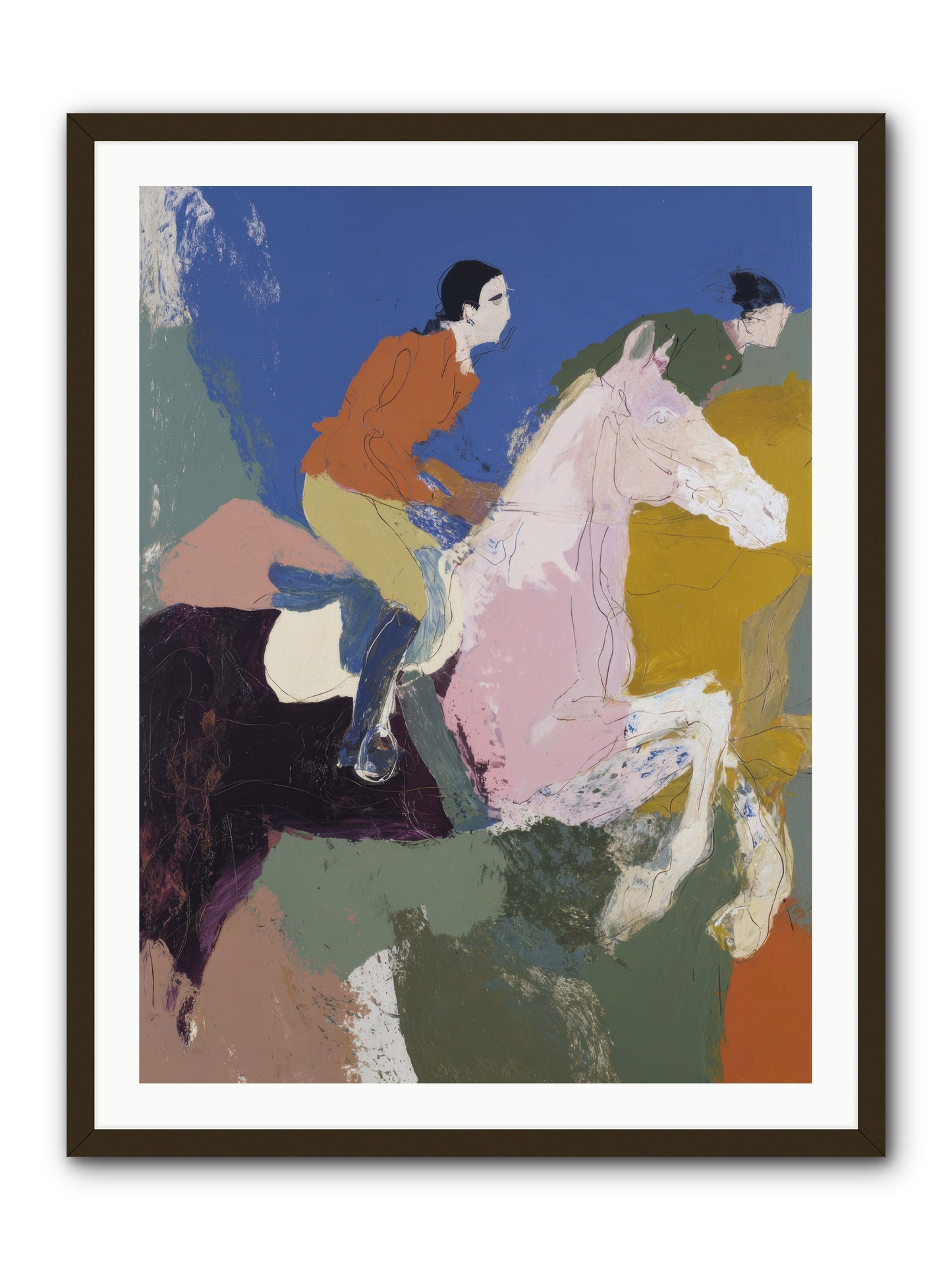 Fragments of the Faithful -- Framed Print - Black 30x40