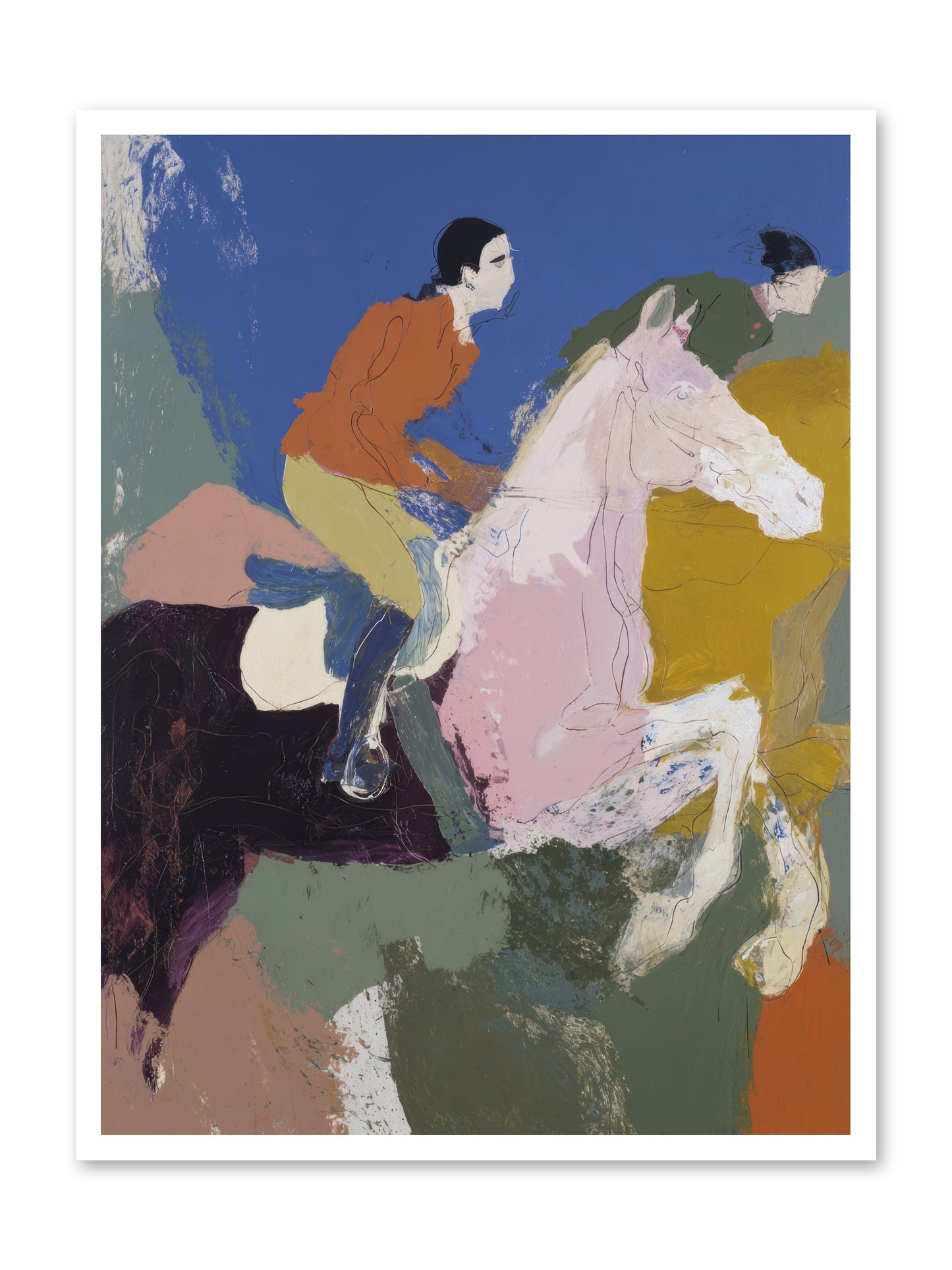 Fragments of the Faithful -- Paper Print 30x40