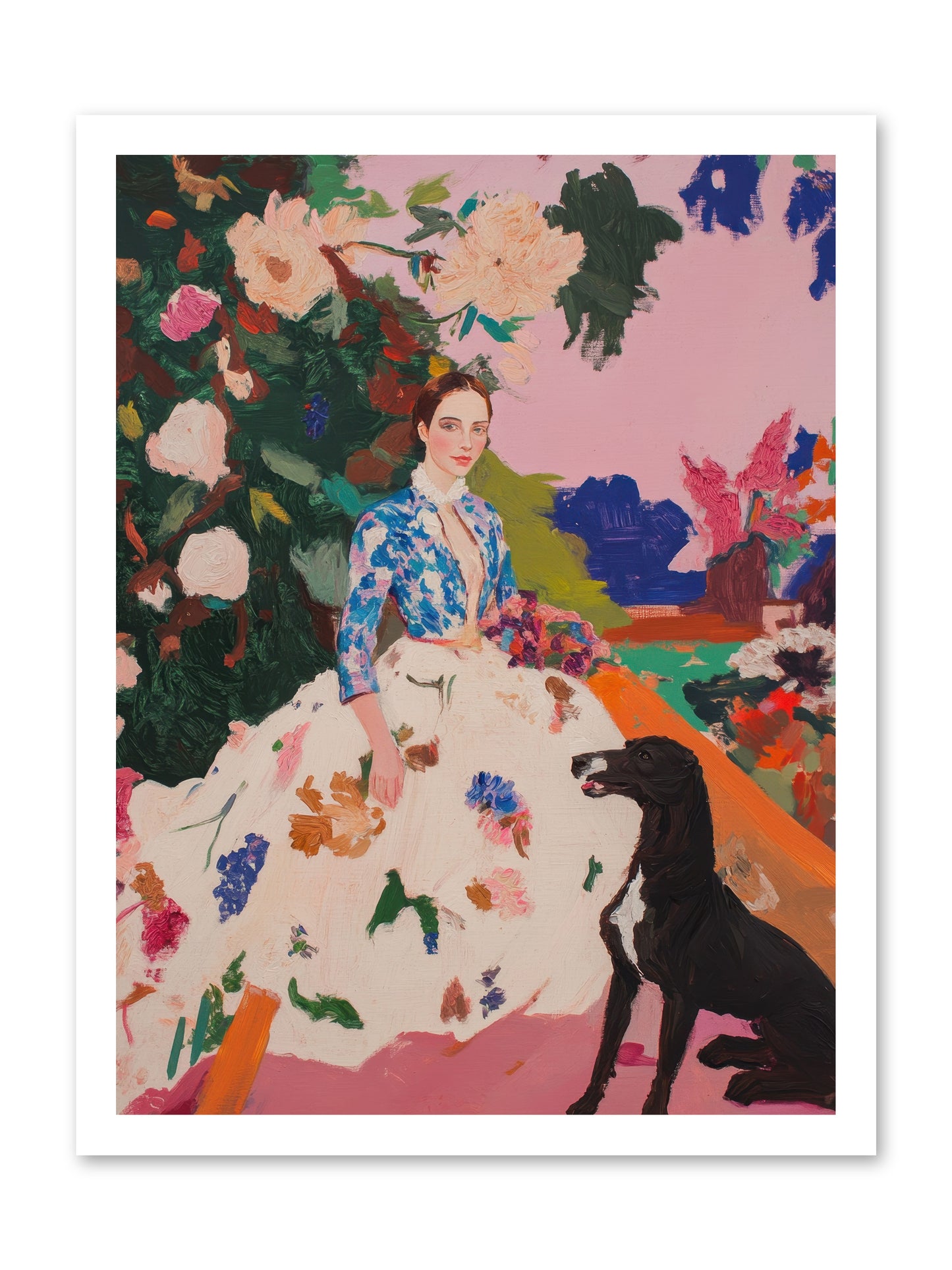 Fragrant Belvedere -- Paper Print 18x24