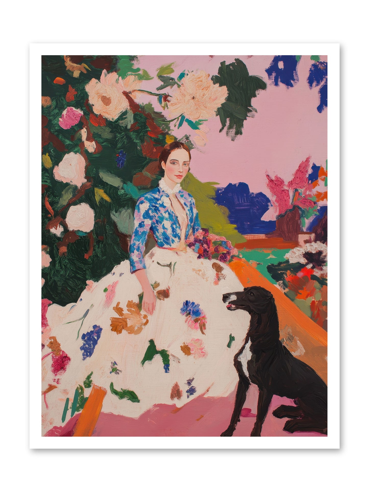 Fragrant Belvedere -- Paper Print 24x32