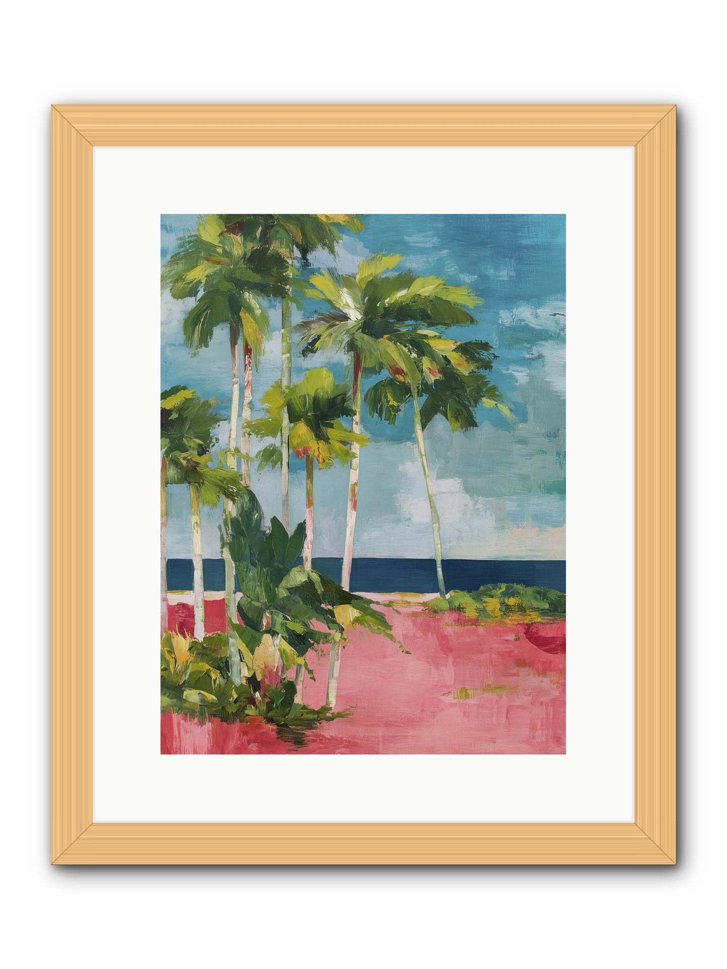 Freedom Found -- Framed Print - Natural 12x16