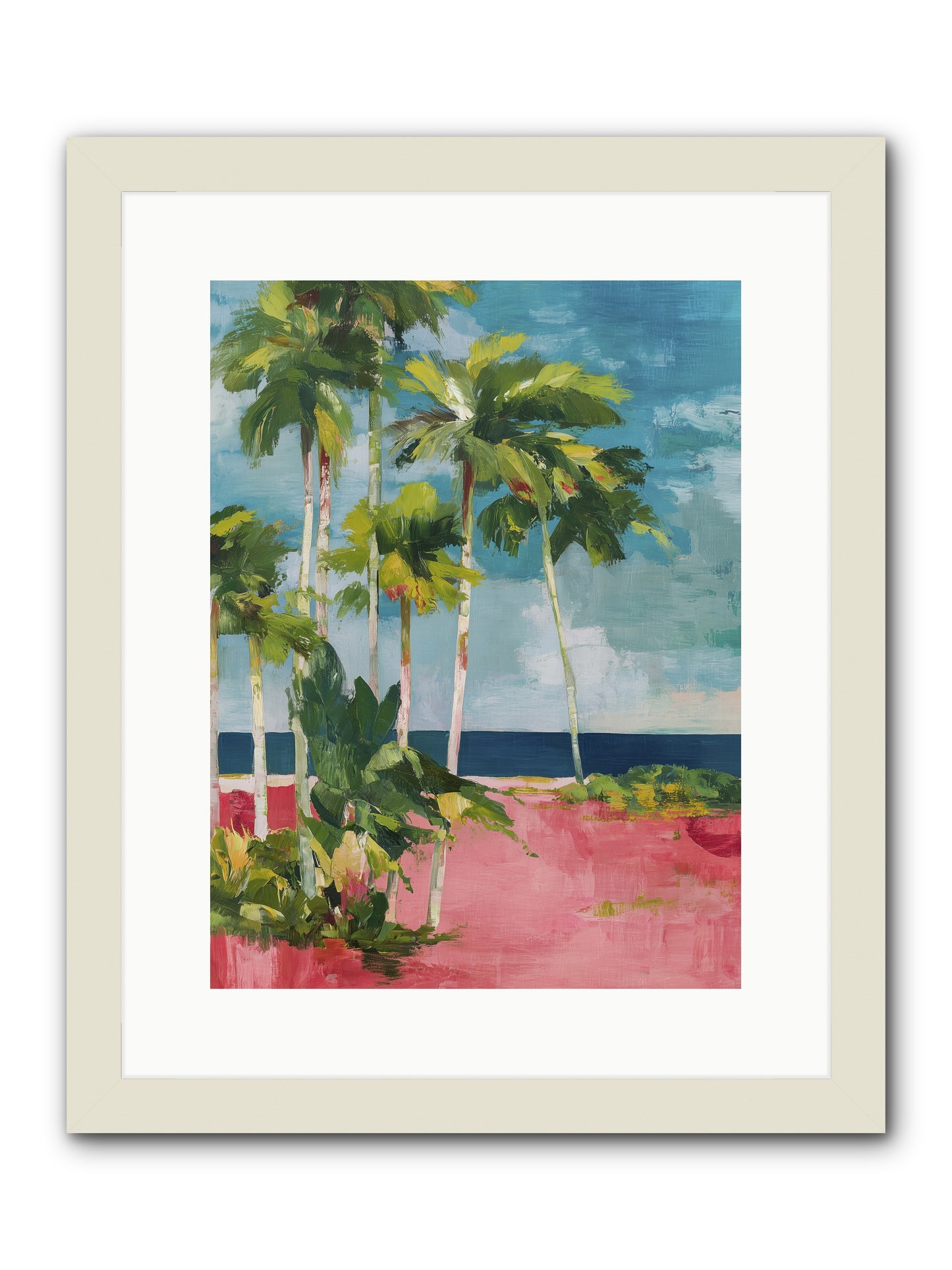 Freedom Found -- Framed Print - White 12x16