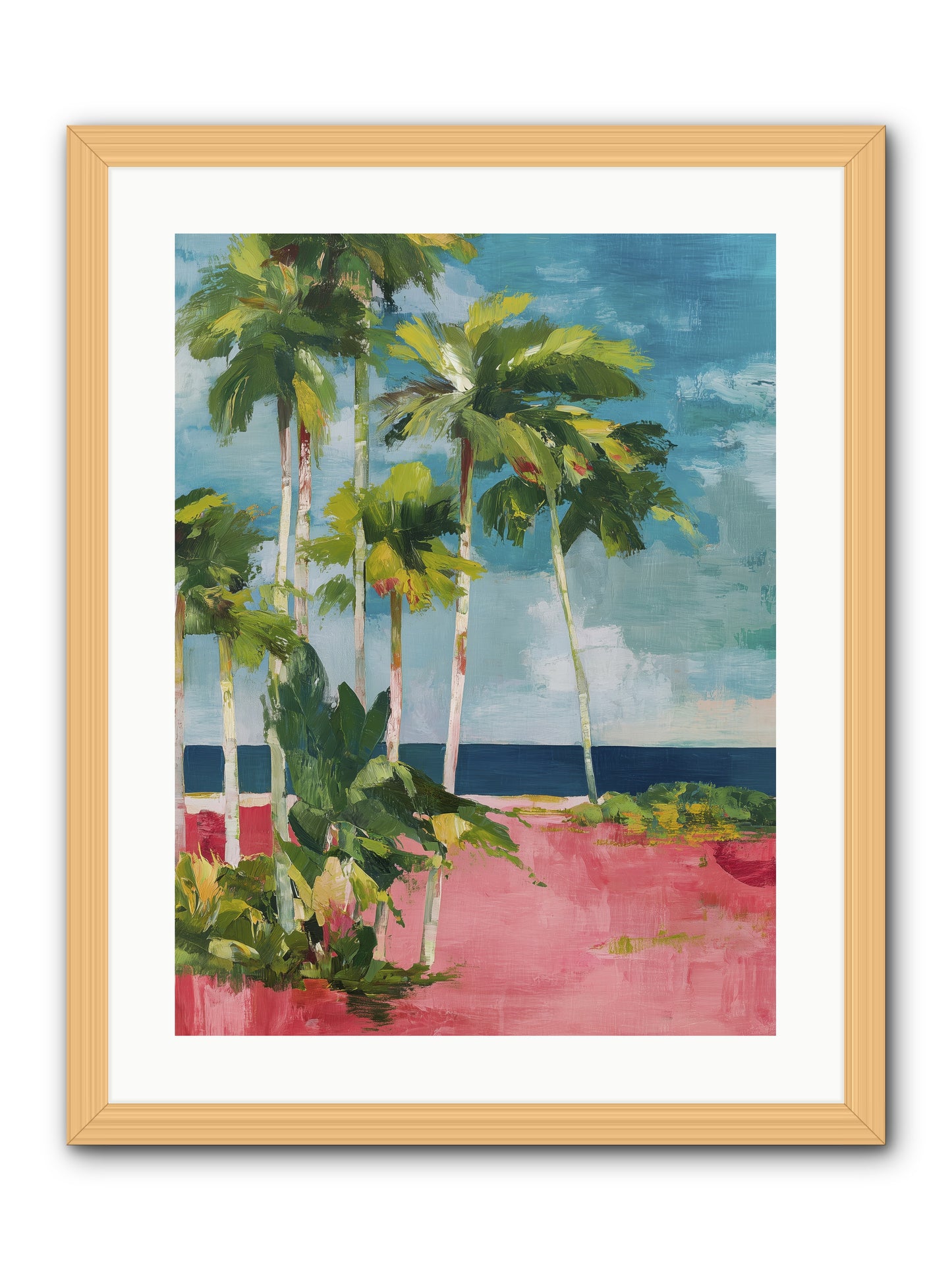 Freedom Found -- Framed Print - Natural 18x24