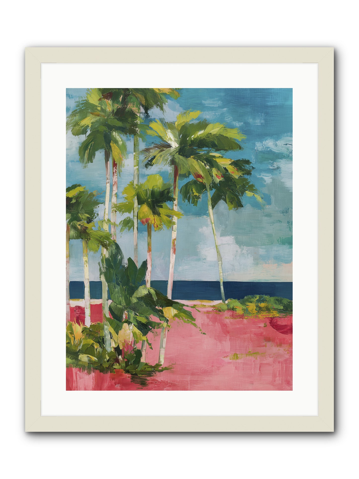 Freedom Found -- Framed Print - White 18x24