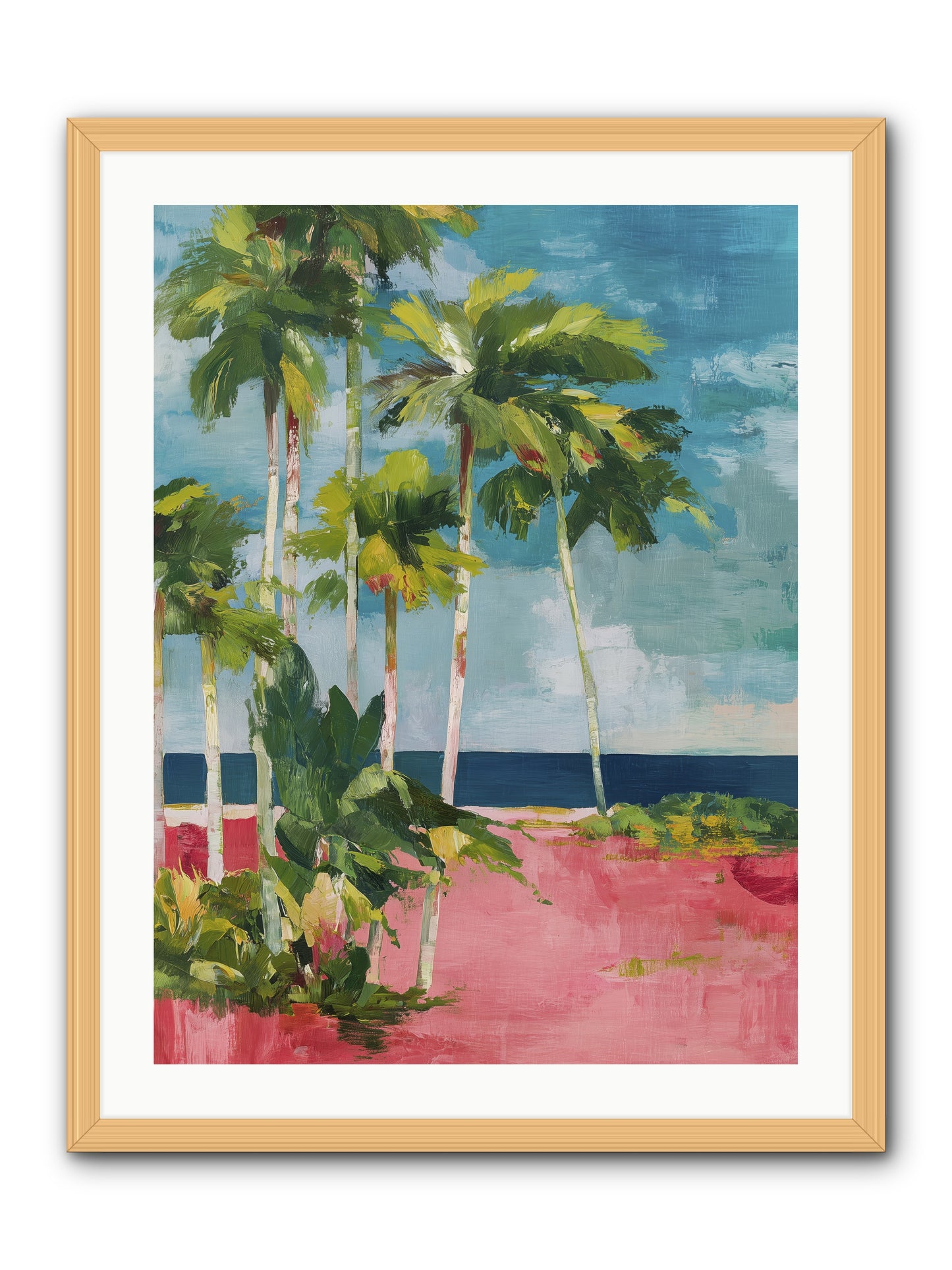 Freedom Found -- Framed Print - Natural 24x32