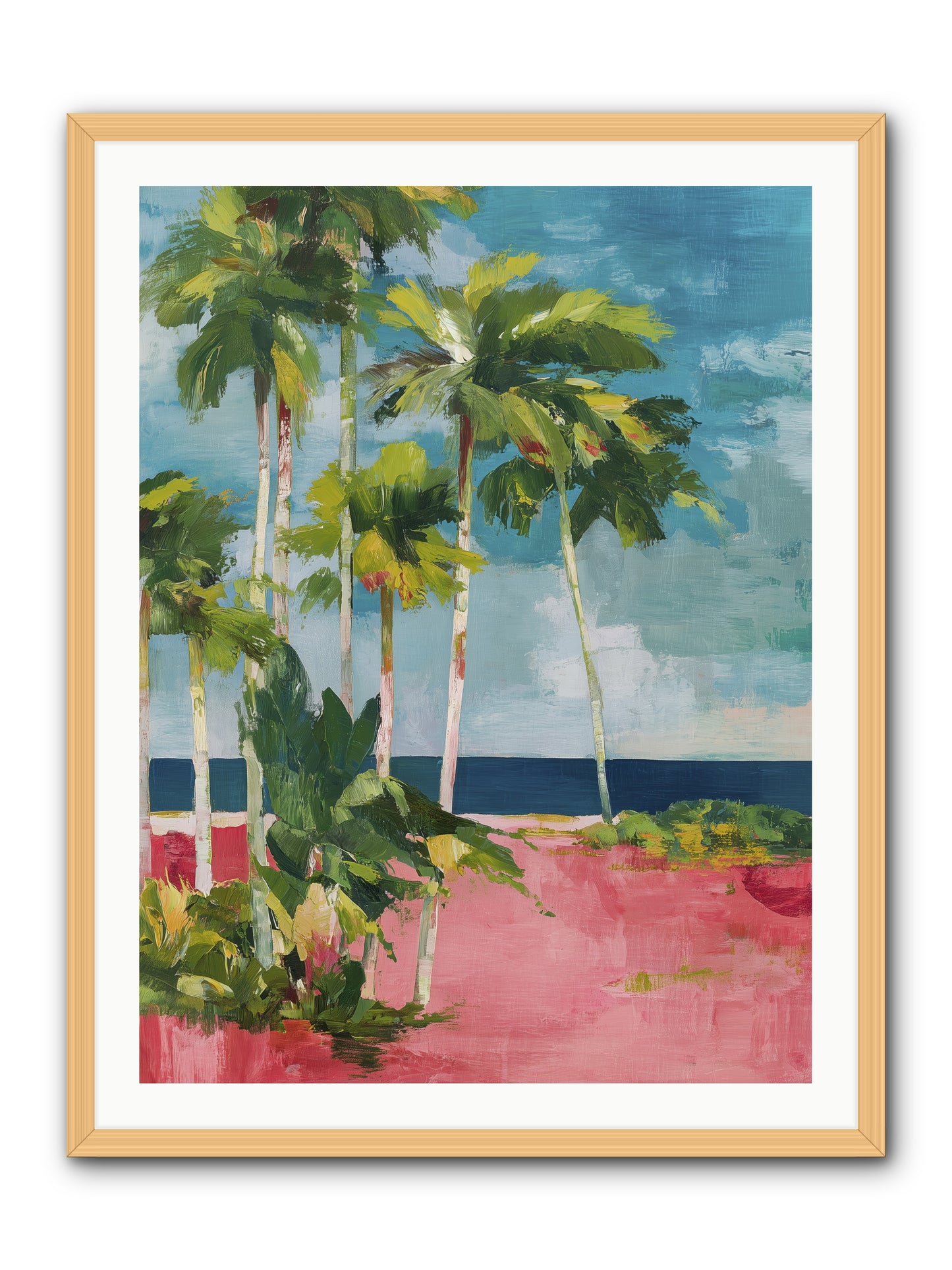 Freedom Found -- Framed Print - Natural 30x40