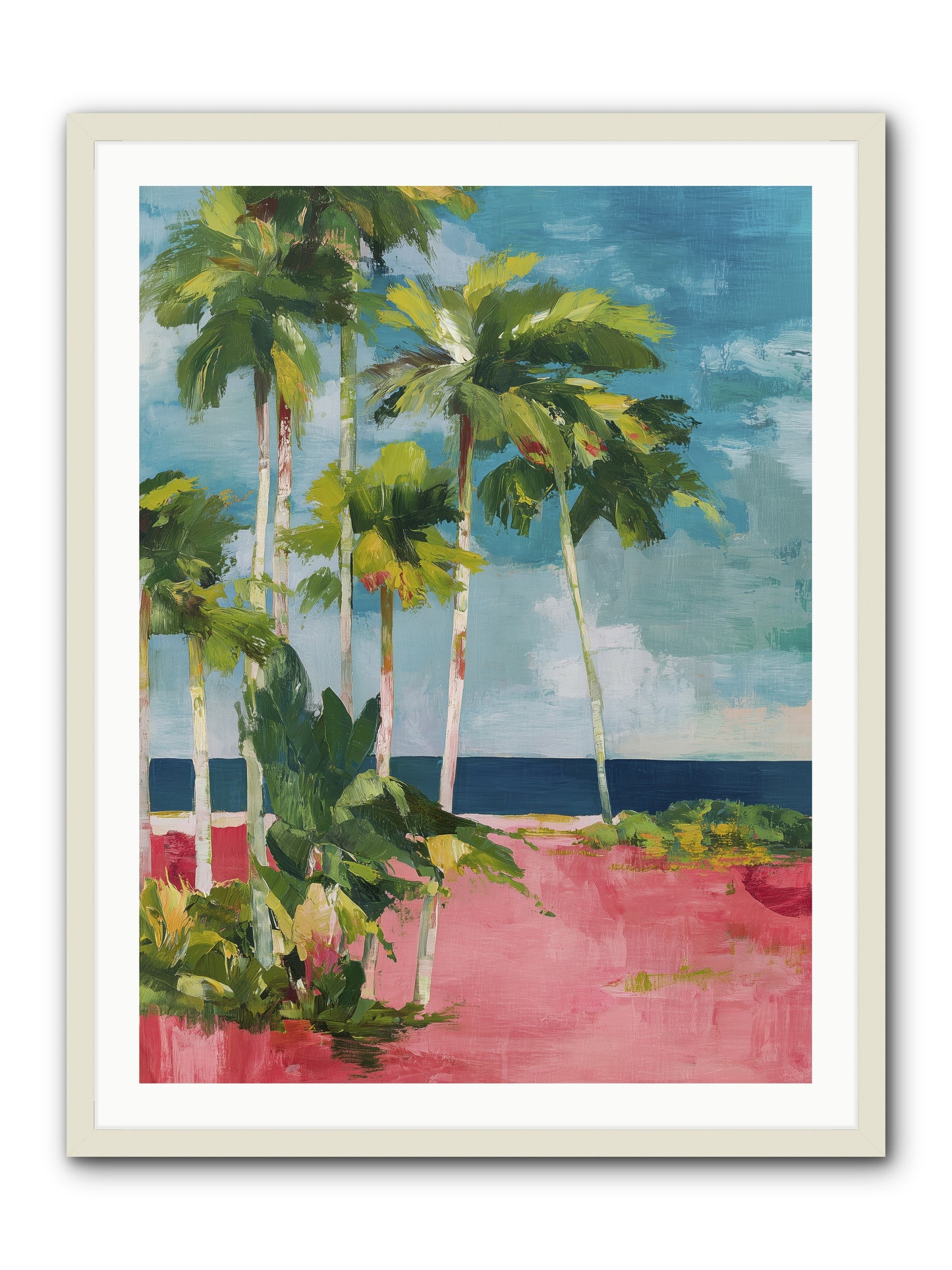 Freedom Found -- Framed Print - White 30x40