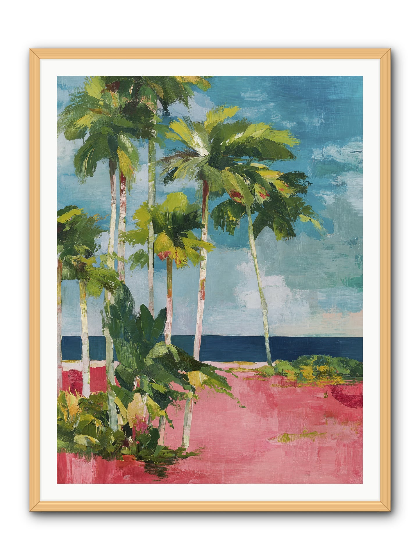 Freedom Found -- Framed Print - Natural 36x48
