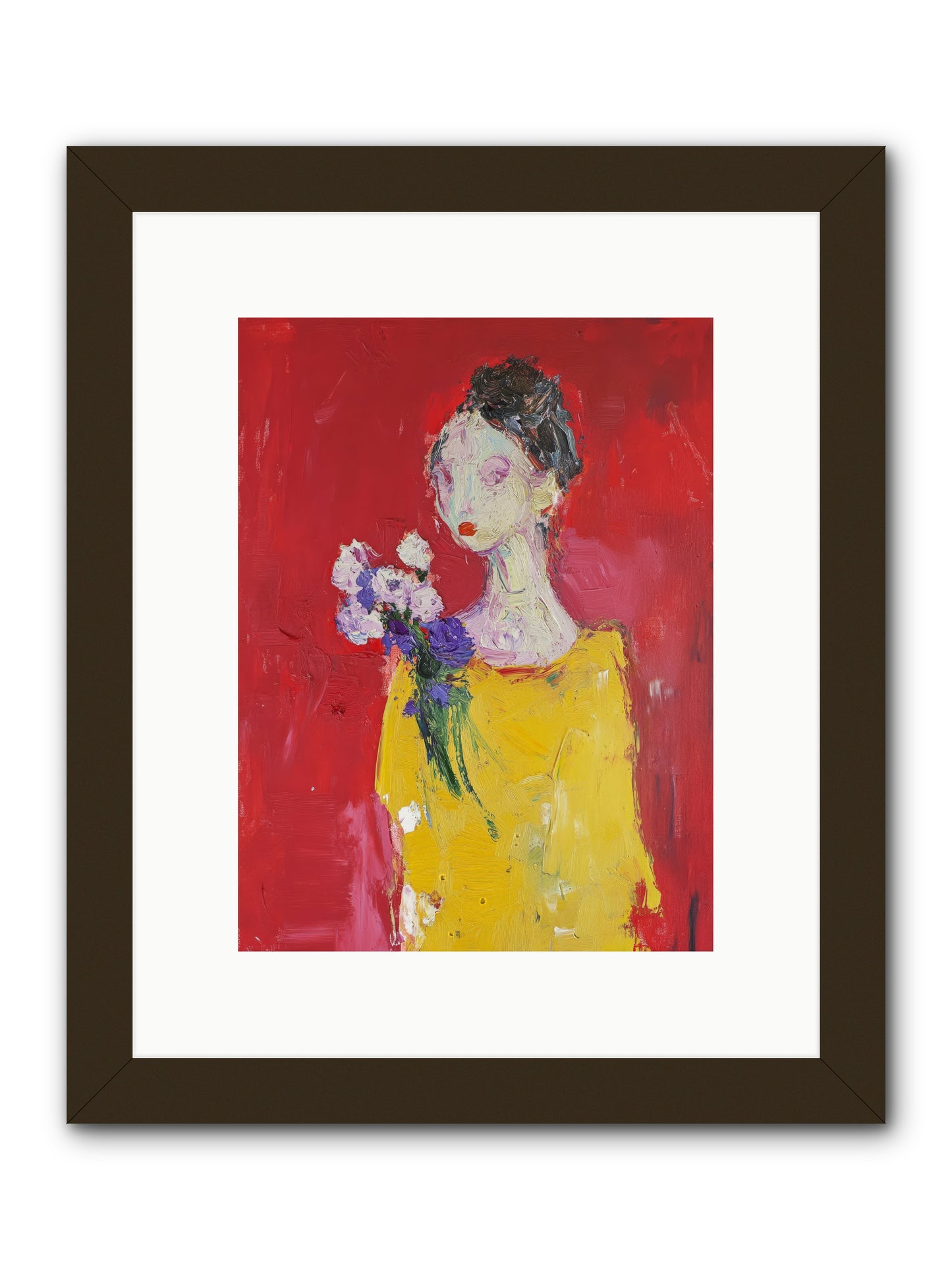French Quarter Dream -- Framed Print - Black 9x12