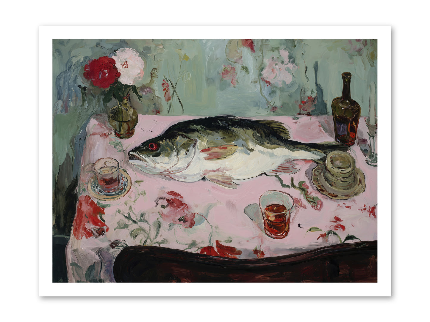 Fresh from Brittany Coast -- Paper Print 24x18