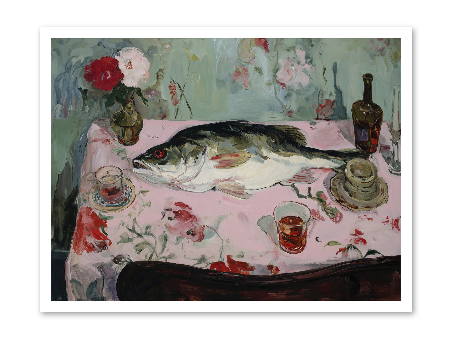 Fresh from Brittany Coast -- Loose Canvas Print 32x24