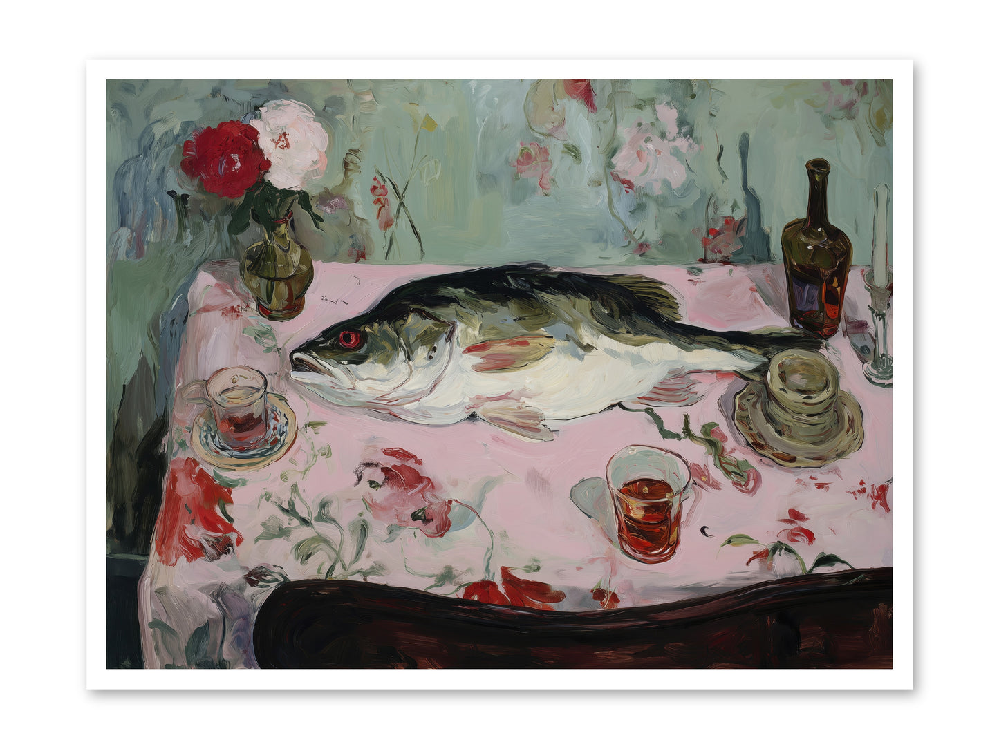 Fresh from Brittany Coast -- Loose Canvas Print 40x30