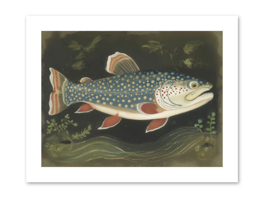 Freshwater Fairy -- Paper Print 12x9