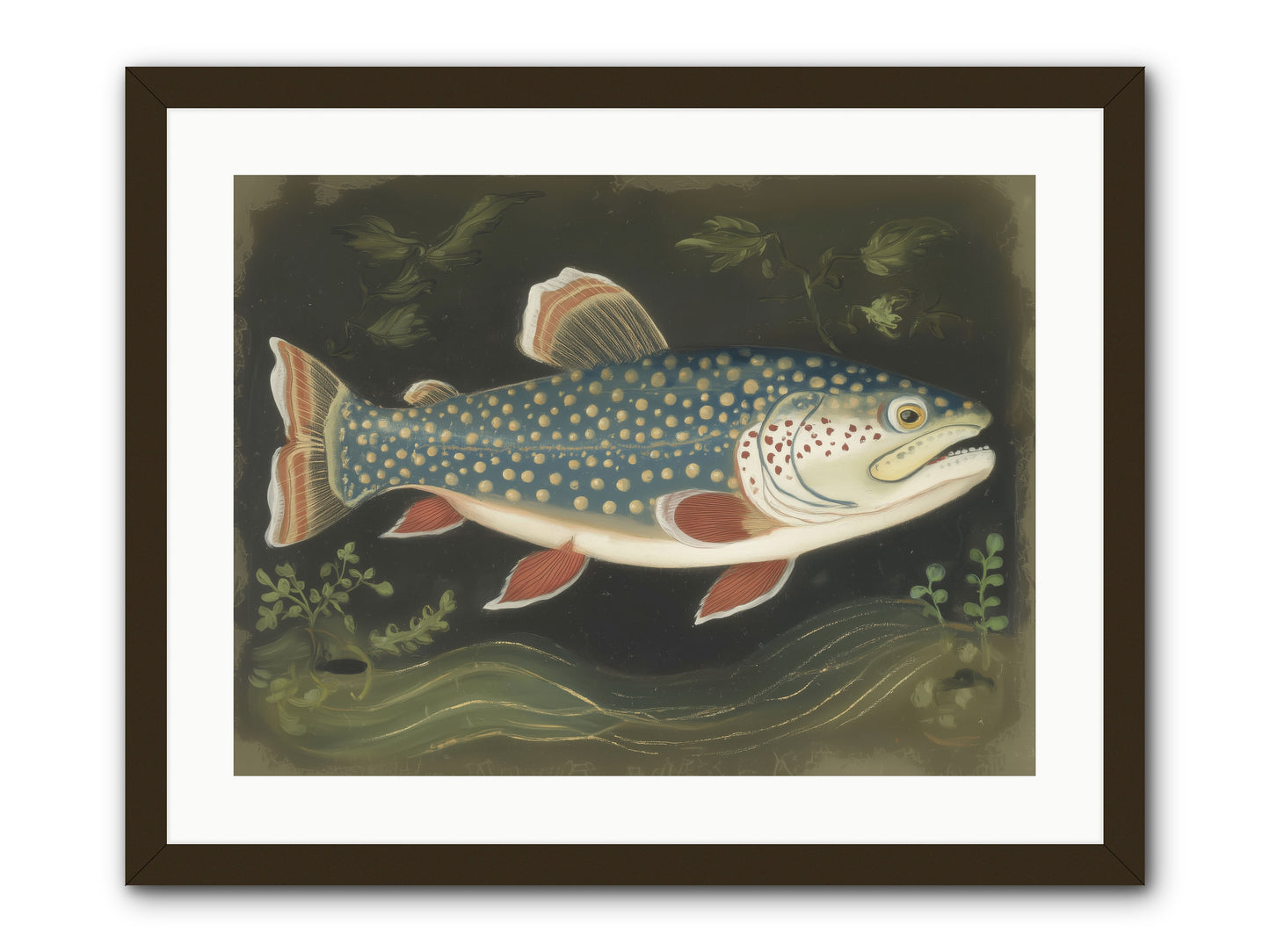 Freshwater Fairy -- Framed Print - Black 24x18