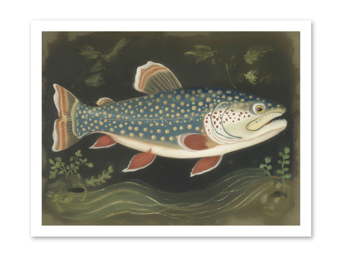 Freshwater Fairy -- Loose Canvas Print 24x18