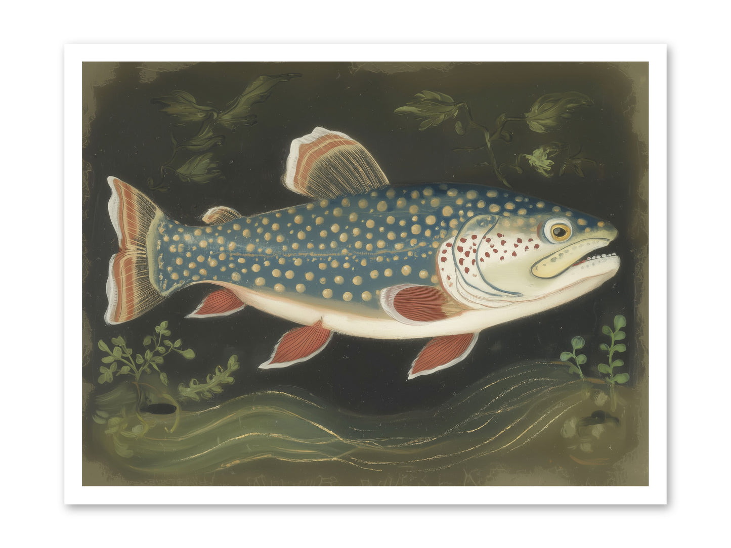 Freshwater Fairy -- Loose Canvas Print 32x24